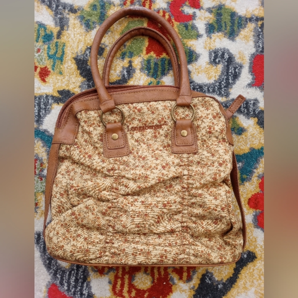 Longaberger Canvas Purse